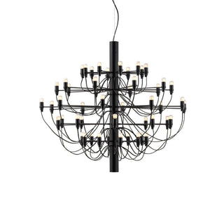 Flos 2097/50 Frosted Bulbs pendant lamp Matt black - Buy now on ShopDecor - Discover the best products by FLOS design