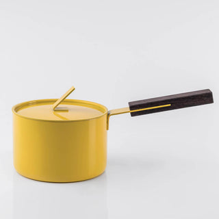 KnIndustrie The Saucepan Low Casserole with lid diam. 16 cm - Buy now on ShopDecor - Discover the best products by KNINDUSTRIE design