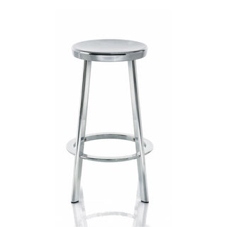 Magis Déjà-vu medium stool in polished aluminium h. 66 cm. - Buy now on ShopDecor - Discover the best products by MAGIS design