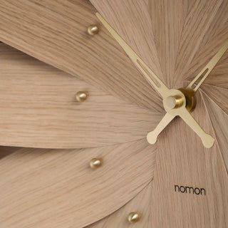 Nomon Brisa Oak wall clock diam. 52 cm. - Buy now on ShopDecor - Discover the best products by NOMON design