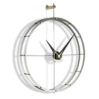 Nomon Doble O wall clock Steel - Buy now on ShopDecor - Discover the best products by NOMON design