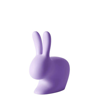 Qeeboo Rabbit Chair in the shape of a rabbit Qeeboo Violet - Buy now on ShopDecor - Discover the best products by QEEBOO design