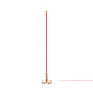 Seletti Linea LED floor/wall lamp Pink - Buy now on ShopDecor - Discover the best products by SELETTI design