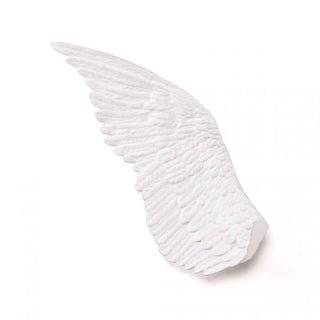 Seletti Memorabilia Museum Right Wing angel with porcelain decoration - Buy now on ShopDecor - Discover the best products by SELETTI design