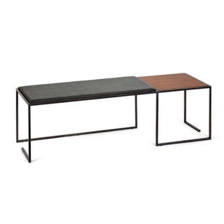 Serax Andrea bench black - Buy now on ShopDecor - Discover the best products by SERAX design