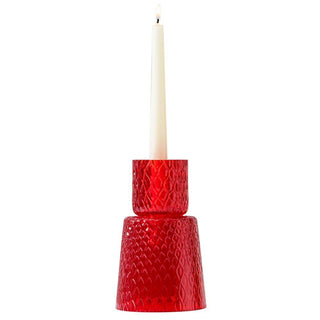 Venini Campanile 100.74 candle holder diam. 10 cm. Venini Campanile Red - Buy now on ShopDecor - Discover the best products by VENINI design